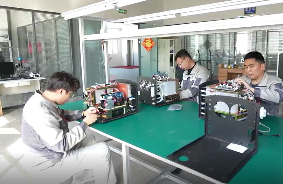 Weifang Eva Electronic Technology Co. , Ltd. línea de producción del fabricante