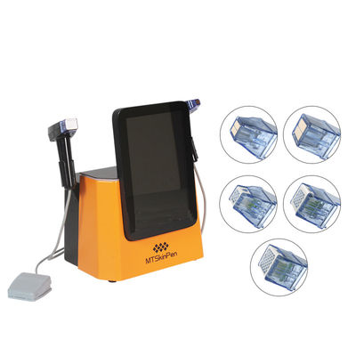 Máquina de microagujas eléctricas profesional Dispositivo de microagujas para la reducción de arrugas